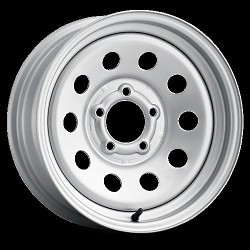 Allied - Pacer (2766080XHD-S 16X6 8X6.50 (+00) AWC 229S Silver Modular (HB 125))