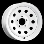 Allied - Pacer (2756060-W 15X6 6X5.50 (+00) AWC 55W White Mod (HB 108))