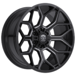 Edge Off Road (302BM-2226844 22X12 6X135 / 6X5.50 (-44) EDG 302BM (HB 106.2)) - Image 2