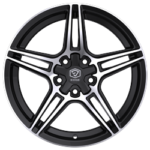 Edge Street (354MB-9851840 19X8.5 5X100 / 5X4.50 (+40) EDG 354MB (HB 73.1)) - Image 2