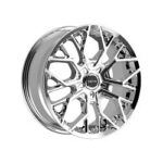 Motiv (CHROME BOLT ON COVER CAP WITH BLACK EMBLEM AND BRUSHED "MOTIV" LOGO FOR MOTIV 441)