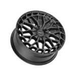 Motiv (GLOSS BLACK BOLT ON COVER CAP WITH BLACK EMBLEM AND BRUSHED "MOTIV" LOGO FOR MOTIV 442) - Image 3