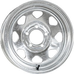 Pacer Trailer (28GA-3512 13X4.5 5X4.50 (+00) PAC 28GA Galvanized Spoke Trailer (HB 81.03))