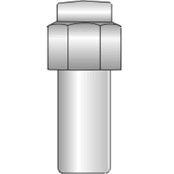 Excalibur (8854  EXC 1/2 13/16 HEX CRAGAR SST MAG LUG NUT (1.325" SHANK / 2.34" TALL))