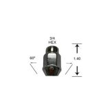 Excalibur (BOX OF 50 1960LHD 9/16 3/4 HEX BULGE SEAT CHROME ACORN (1.72" TALL)) - Image 5