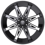 Edge Off Road (304MB-2100912 20X10 5X5.00 / 5X5.50 (-12) EDG 304MB (HB 78.1)) - Image 2
