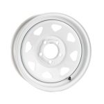 Pacer Trailer (310W-2412 12X4 5X4.50 (+00) PAC 310W White Spoke Trailer (HB 71.37))