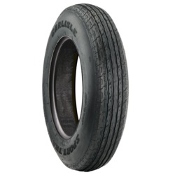 Carlisle (4.80-12/4-4 LUG CAR SPORT TRAIL LH WHITE WSTRIPES ASSEMBLY) Carlisle (4.80-12/4-4 LUG CAR SPORT TRAIL LH WHITE WSTRIPES ASSEMBLY) - Image 1