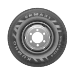 Kumho (315/80R22.5/20 160/157K KMH KMA31 MXD SVC A/P) - Image 2